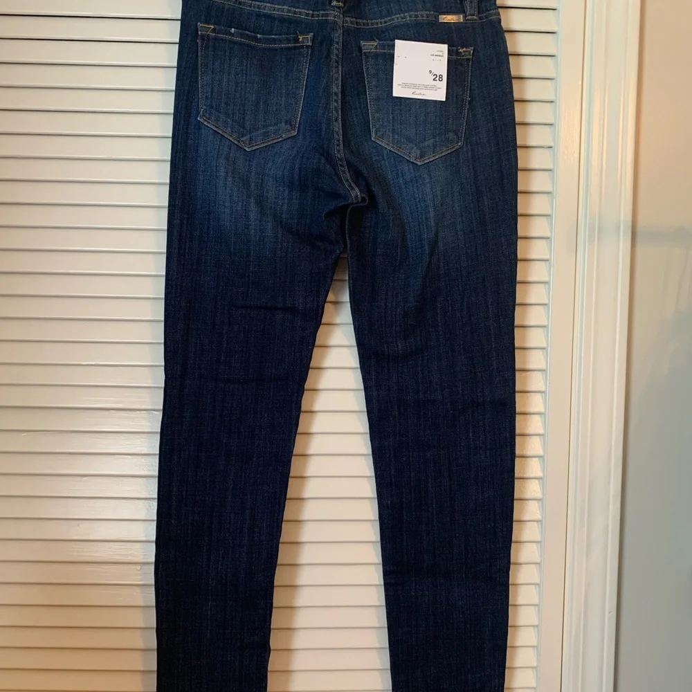 KanCan Women's Deep Indigo Skinny Jeans - Picture 4 of 7